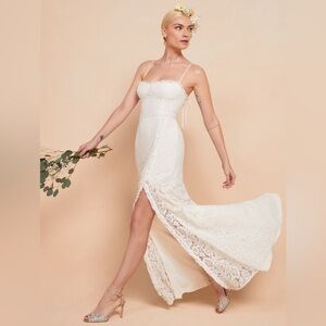 Reformation Daisy Lace Wedding Dress